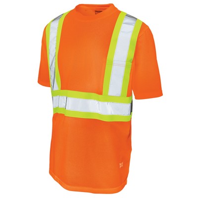 Tough Duck Short Sleeve Safety T-Shirt W/ Pocket